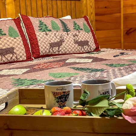 Spacious Resort Log Cabin, Easy Drive, Hot Tub, Arcade Gameroom, Mountain Vibe แกตลิงเบิร์ก ภายนอก รูปภาพ