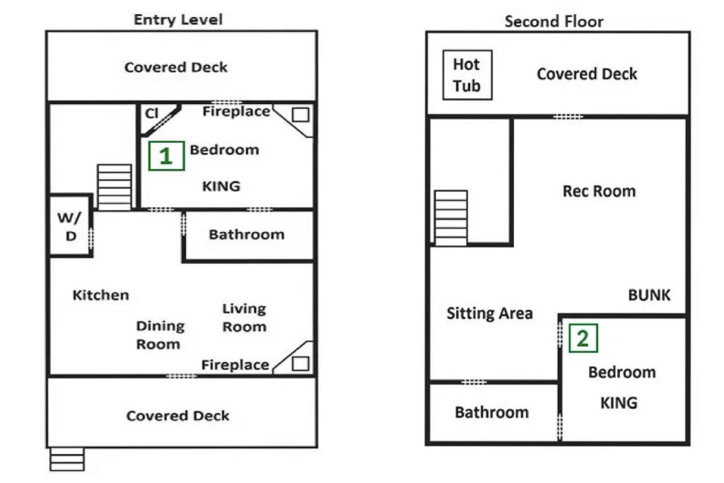 Spacious Resort Log Cabin, Easy Drive, Hot Tub, Arcade Gameroom, Mountain Vibe แกตลิงเบิร์ก ภายนอก รูปภาพ